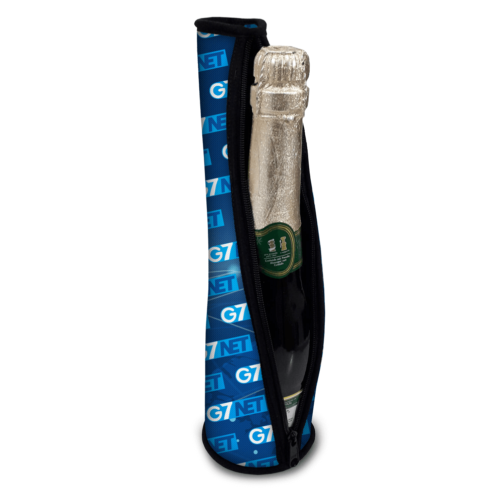 Porta Champagne Clássico com Zíper Personalizado  Imagem 5