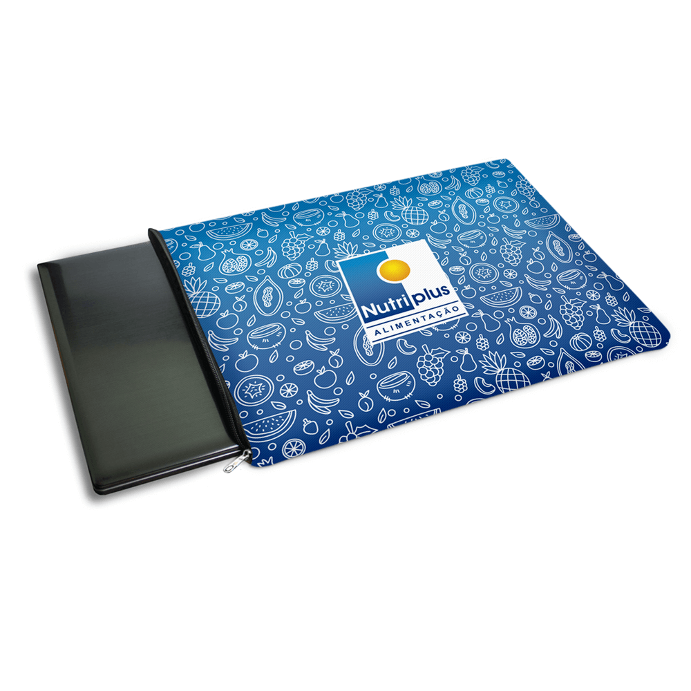 Case para Notebook Zíper Lateral Personalizado 15,6" para Brindes Corporativos